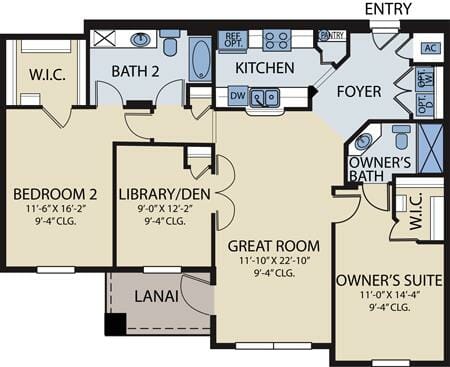 Santa Anna Floorplan