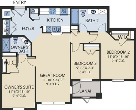 Santa Cruz Floorplan