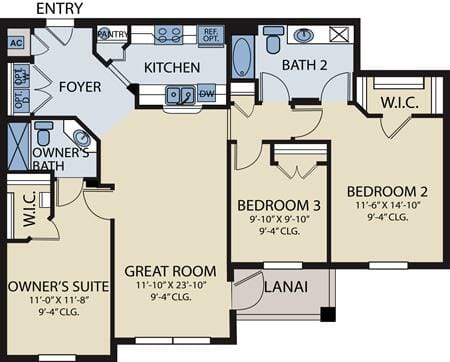 Santa Rosa Floorplan